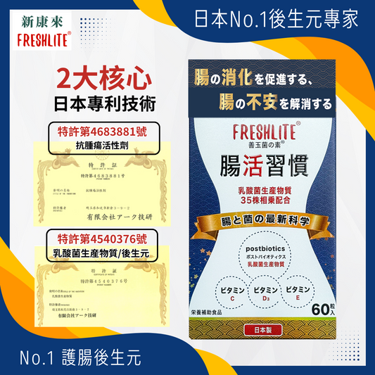 腸活習慣｜清腸排毒配方｜第3代配方加強版