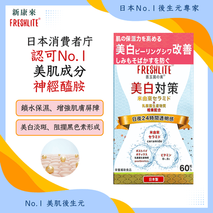 美白對策｜第2代美白美肌煥膚配方