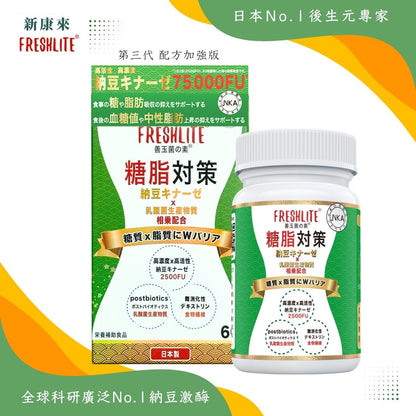 糖脂對策｜第3代減脂通血配方