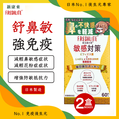 敏感對策 60粒 2盒裝