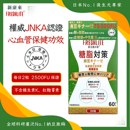 糖脂對策｜減糖脂通血管配方｜第3代配方加強版