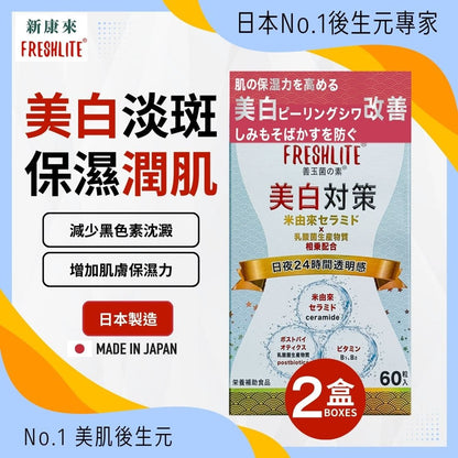 美白對策｜美白美肌煥膚配方