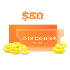 e-vouch 電子現金券 HK$50 HK$100 HK$200 HK$500 HK$800 HK$1000